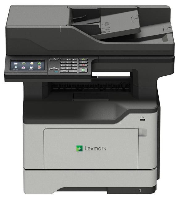 Lexmark MX522ADHE Multifunction Mono Printer, Scanner, Copier, Fax, Hard Drive & Touchscreen