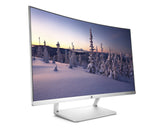 HP 27" Curved HP27SC1 LCD  WLED Monitor - Silver