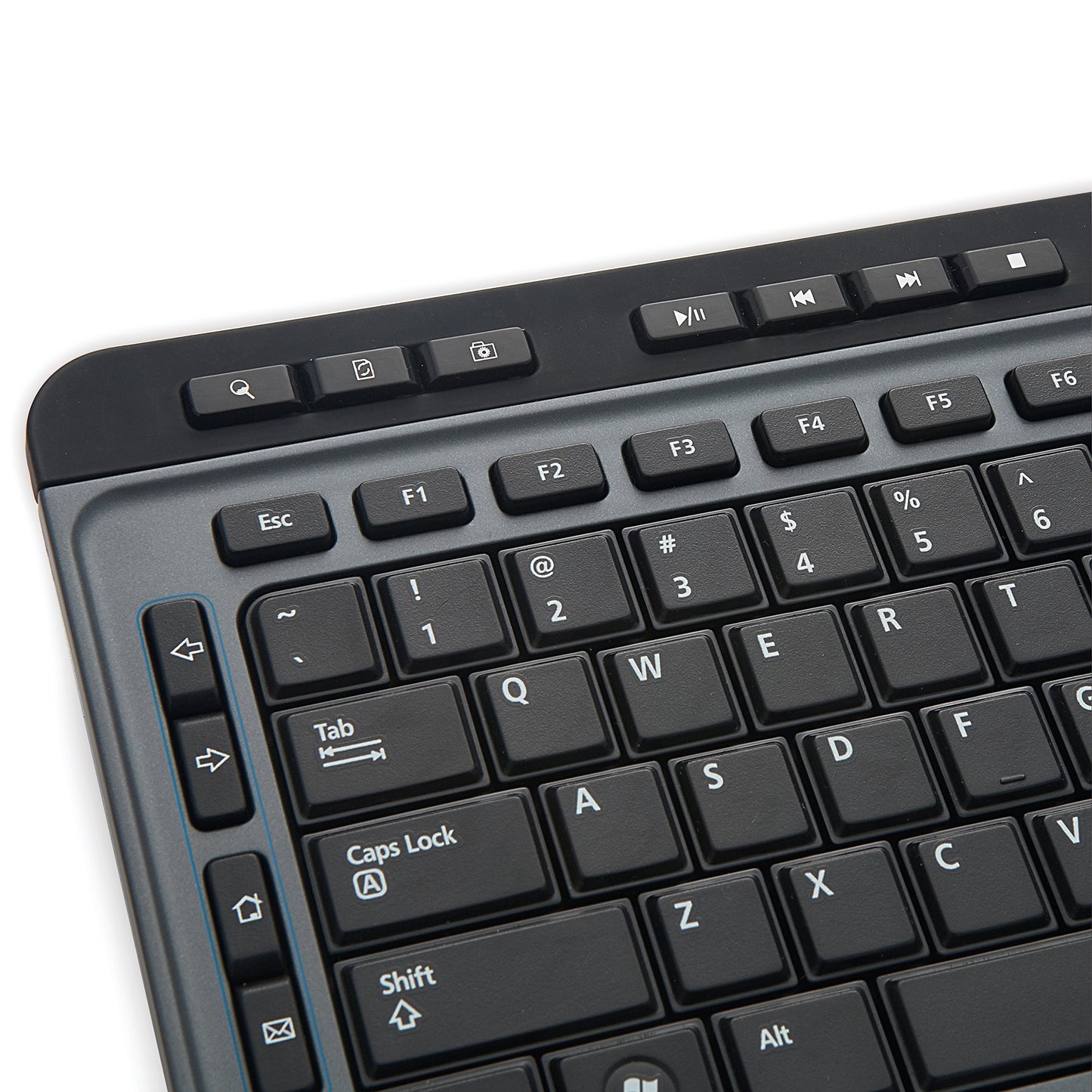 Verbatim Wireless Multimedia Keyboard and 6-Button Mouse Combo - 2.4GHz with Nano Receiver - Mac & PC Compatible - Black