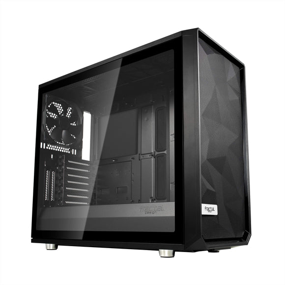 Fractal Design Meshify S2 Black ATX Modular High-Airflow Tempered Glass Window Mid Tower Computer CaseFD-CA-MESH-S2-BKO-TGL