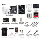 MSI Gaming Intel X299 Lga 2066 Thunderbolt M3 Wi-Fi 6 10G LAN DDR4 USB3.2 Gen 2 SLI CFX Extended ATX Motherboard (Creator X299)