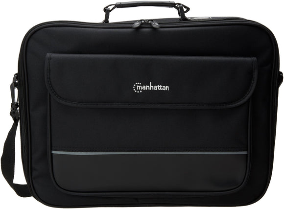 Manhattan 421560 London Notebook Computer Briefcase Upto 17-Inch (Black)
