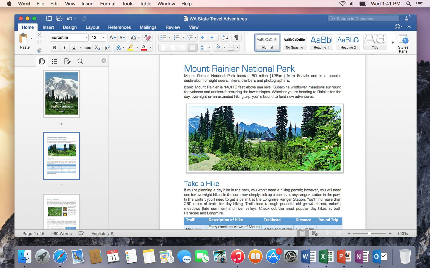 Microsoft Office Home and Student 2016 for Mac | Mac Key Card