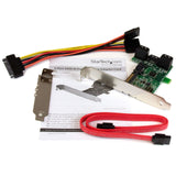 StarTech.com Port multiplier controller card - 5-port SATA to single SATA III - Expansion slot mounted 1:5 SATA 6 Gbps Port multiplier (ST521PMINT)