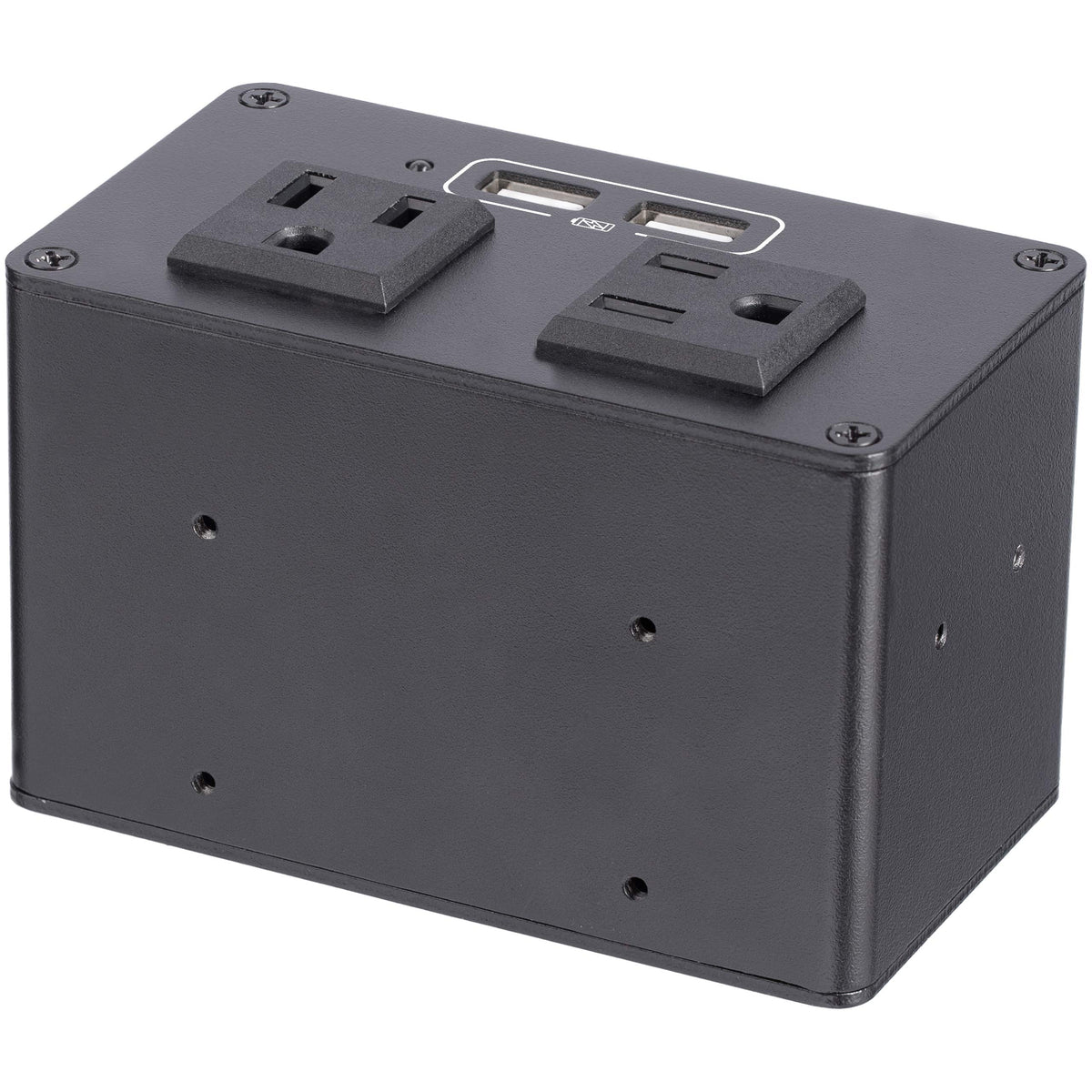 Power Outlet Module for Conference Table Connectivity Box - 2X AC Power and 2X USB-A - Power and Charging Hub (MOD4POWERNA)