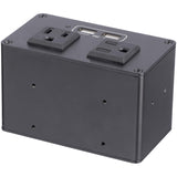 Power Outlet Module for Conference Table Connectivity Box - 2X AC Power and 2X USB-A - Power and Charging Hub (MOD4POWERNA)