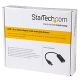 StarTech.com USB 3.0 to VGA Display Adapter 1920x1200, On-Board Driver Installation, Video Converter with External Graphics Card - Windows (USB32VGAV)
