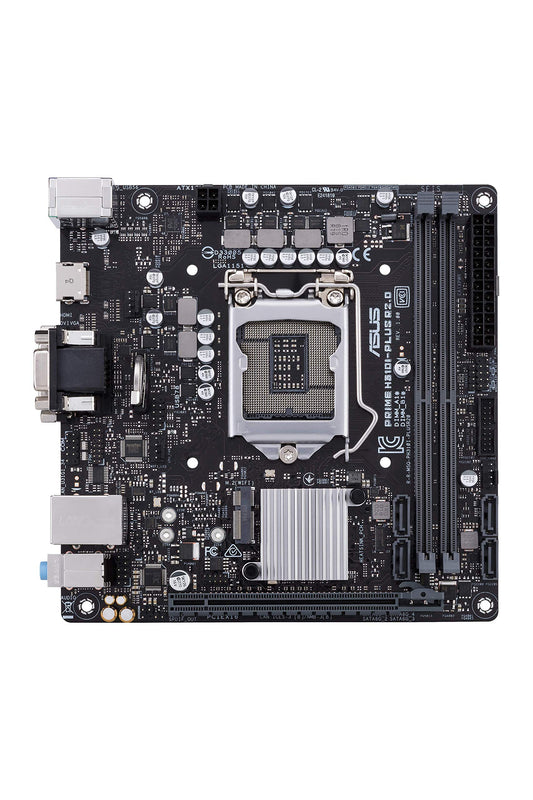 ASUS Prime H310I-PLUS CSM LGA1151 (Intel 8th Gen) DDR4 M.2 VGA DVI-D H310 Mitx Motherboard Motherboards Prime H310I-PLUS R2.0/CSM