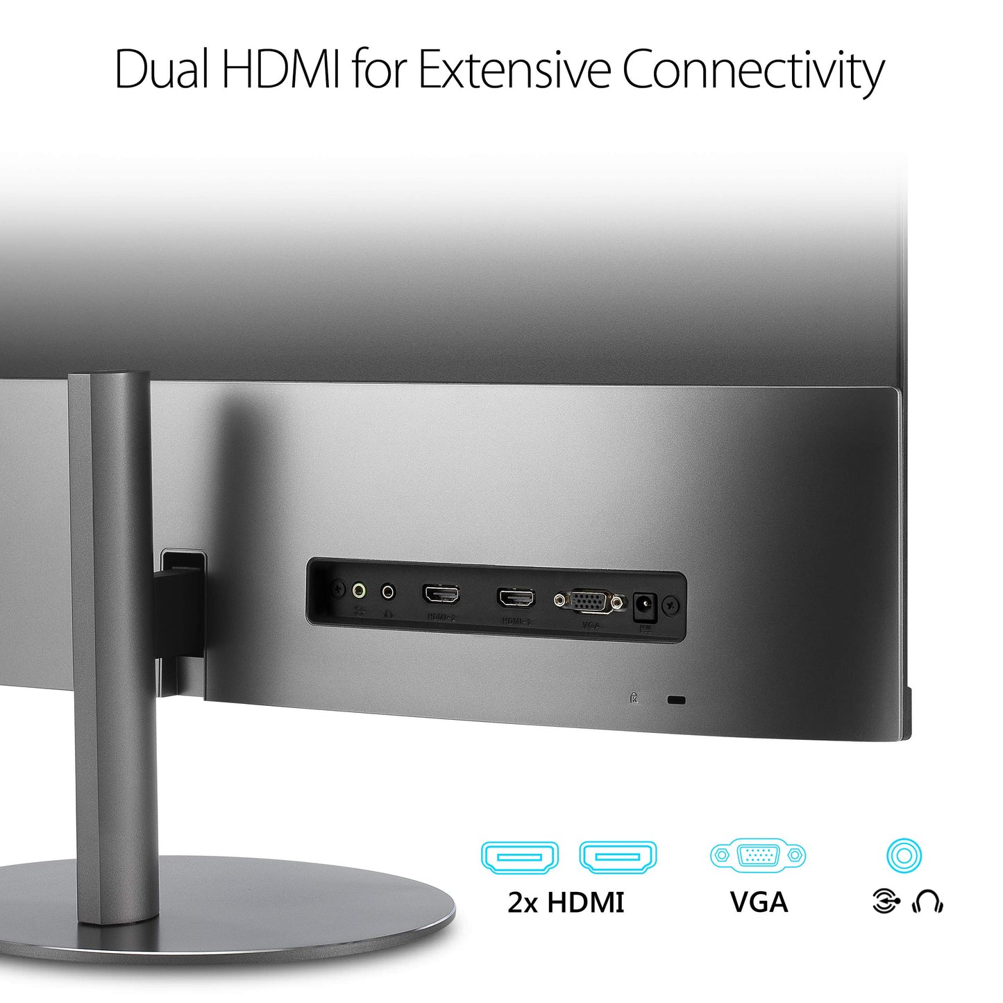 ASUS Designo MZ279HL 27" 1080P IPS Eye Care Height Adjustable Monitor with HDMI, Stereo 3W Speakers