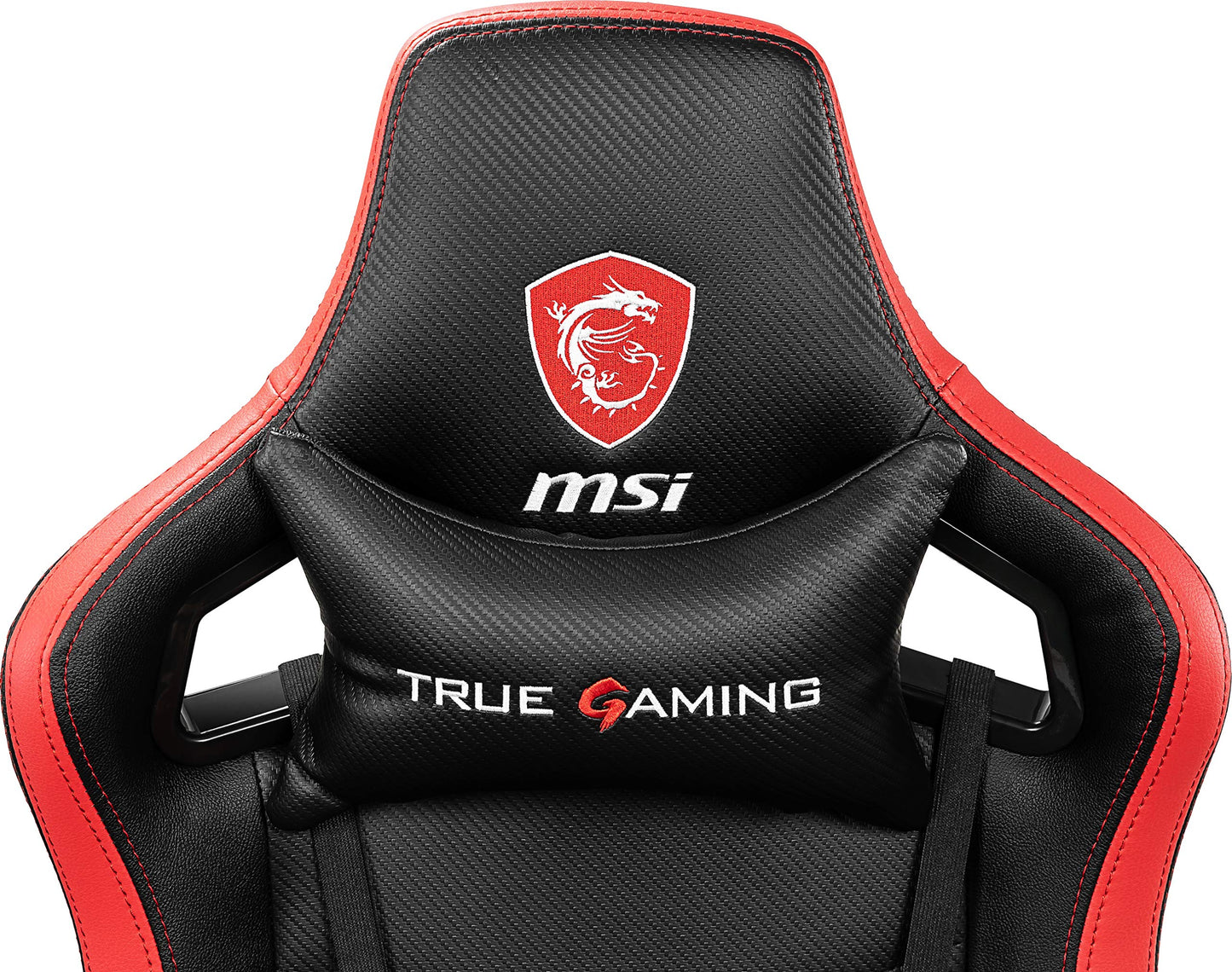 MSI MAG CH110 Gaming Chair Ergonomic Office Chair with Steel Frame Support, Breathable Molded Foam, 180-Degree Reclinable, 4D Multi-Adjustable Armrests, Headrest Pillow and Lumbar Cushion Included