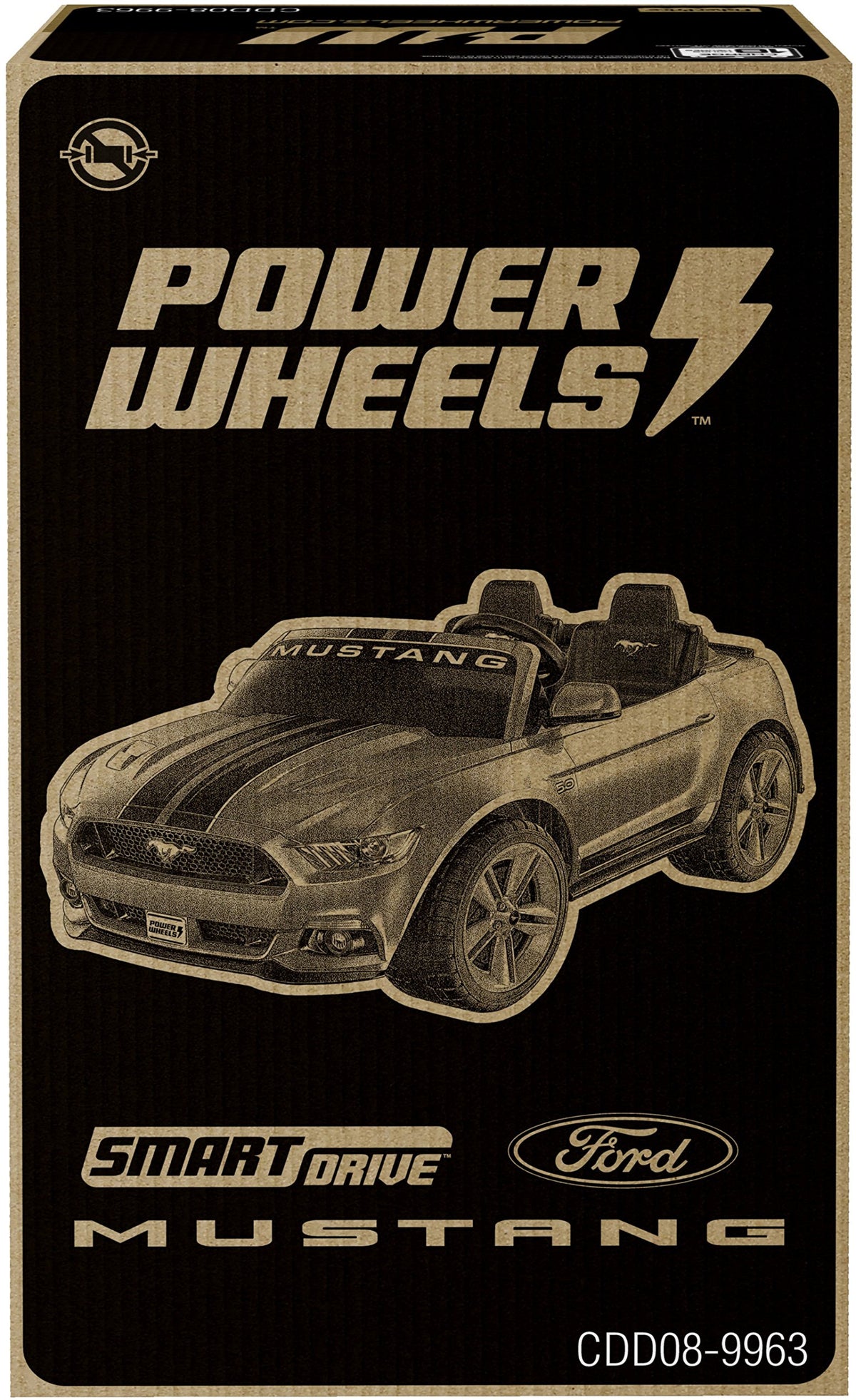 Power Wheels Ford Mustang, Blue Smart Drive