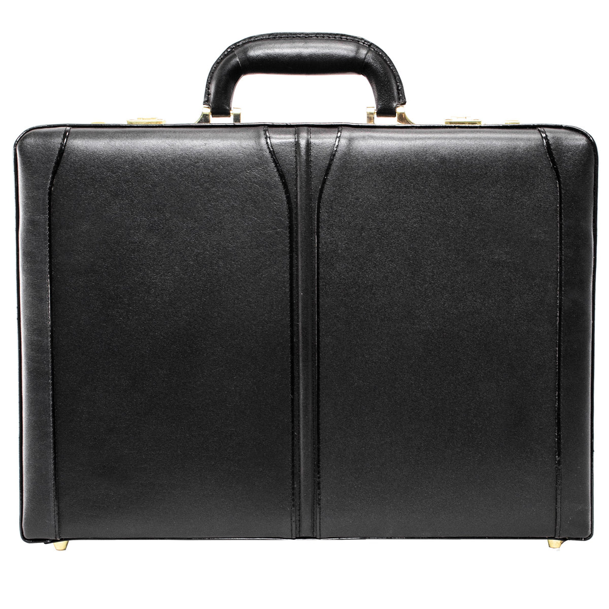 McKleinUSA 80455 Lawson Leather Attache Case, Black