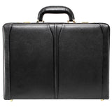 McKleinUSA 80455 Lawson Leather Attache Case, Black