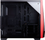 CORSAIR Carbide SPEC-04 Mid-Tower Gaming Case, Tempered Glass- Red