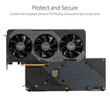 Asus TUF Gaming X3 AMD Radeon Rx 5700 Overclocked 8G GDDR6 HDMI DisplayPort Gaming Graphics Card (TUF 3-RX5700-O8G-GAMING)