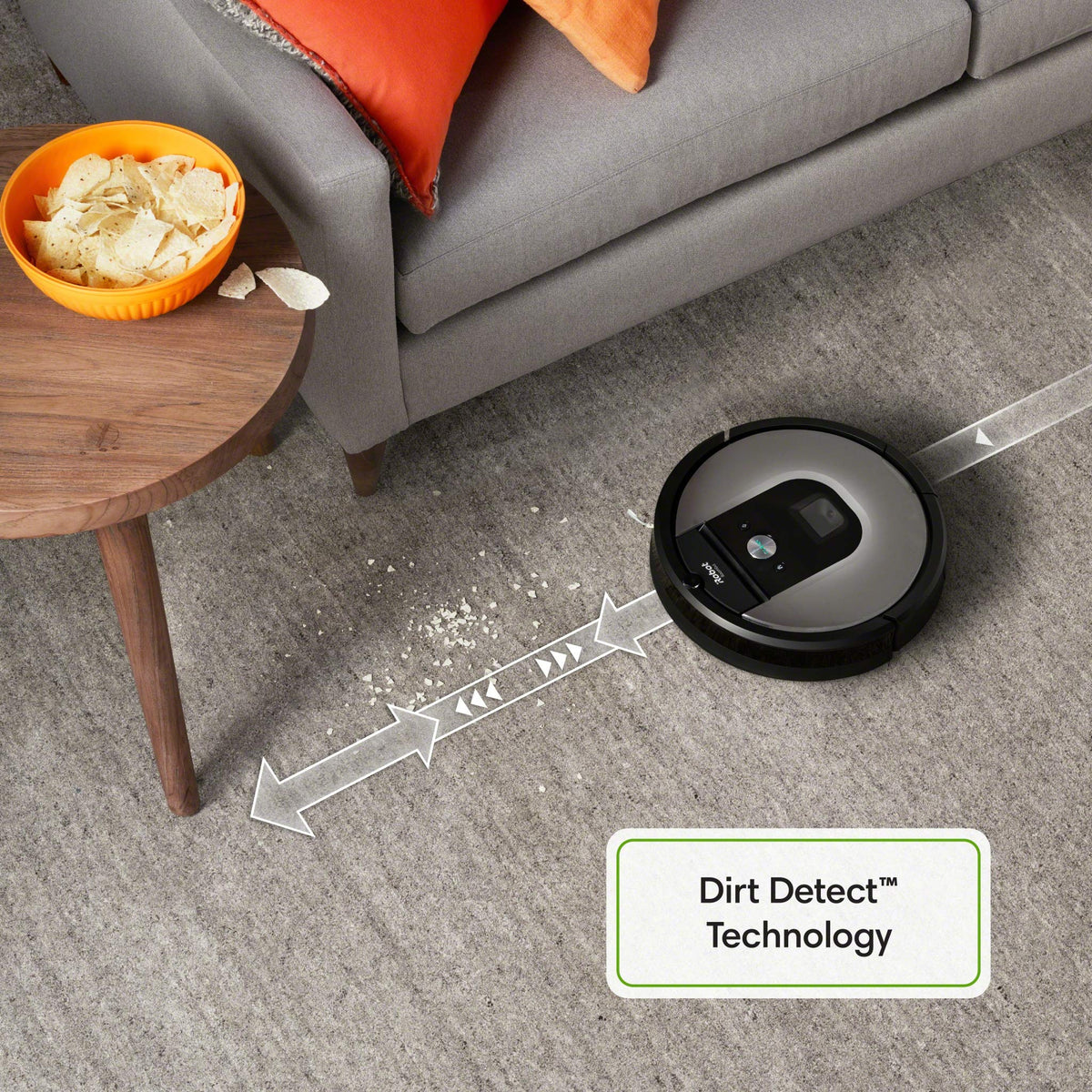 Open Box iRobot Roomba 960 Robot Vacuum- Wi-Fi Connected Mapping, Works with Alexa, Ideal for Pet Hair, Carpets, Hard Floors