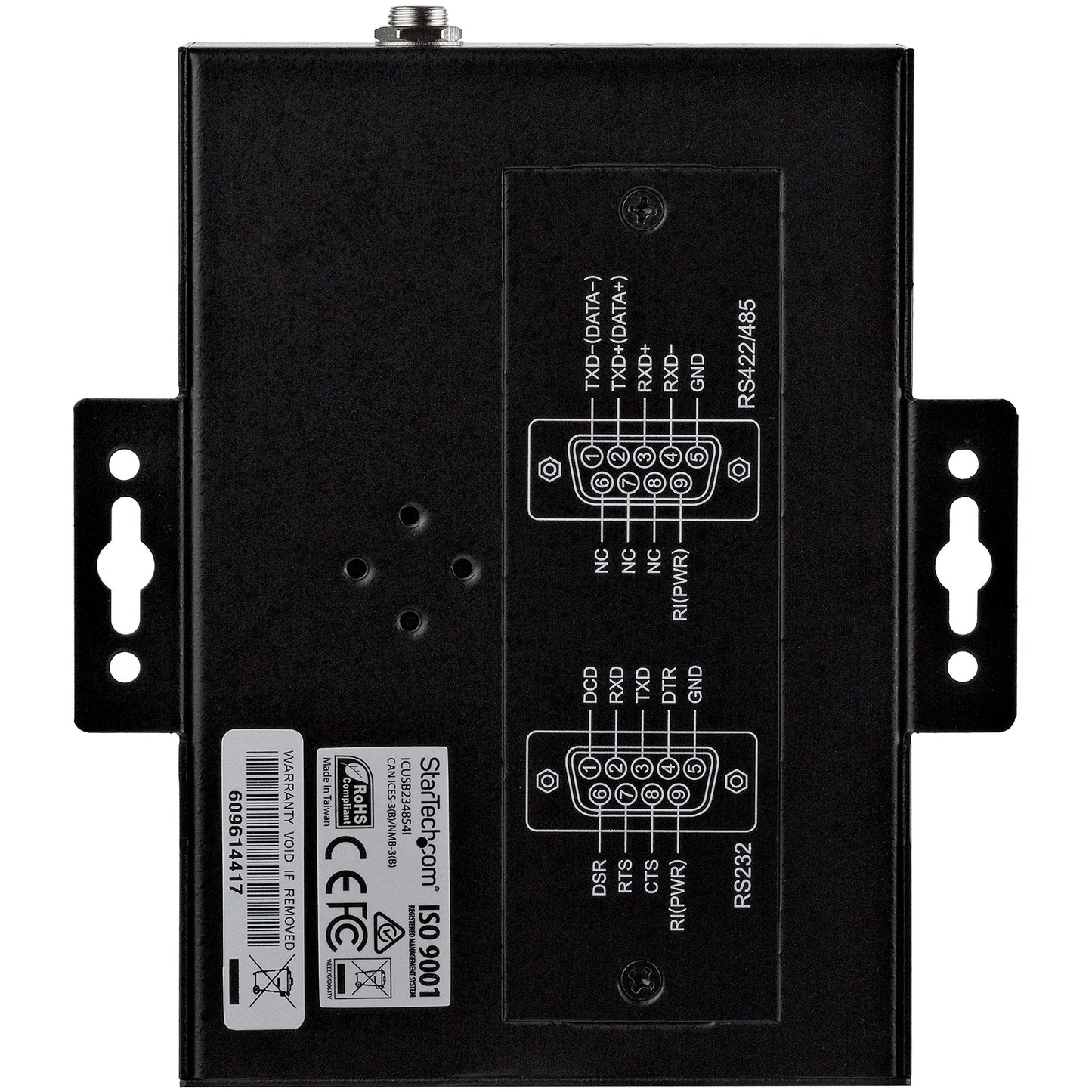 StarTech.com ICUSB234854I USB to RS-232/422/485 Serial Adapter 4 Port Industrial 15kV ESD Protection