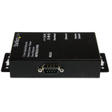 StarTech.com 1 Port RS232 Serial Ethernet Device Server - PoE Power Over Ethernet - Serial Over IP Device Server Adapter - PoE-Powered (NETRS2321POE)