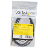 StarTech.com 3m 10 ft Long Micro-USB Charge-and-Sync Cable -M/M - USB to Micro USB Charging Cable - 24 AWG