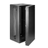 StarTech.com 26U Wall Mount Server Rack Cabinet - 4-Post Adjustable Depth (3" to 16") IT Data Equipment Enclosure w/ Cable Management - 200lb / 90kg (RK2620WALHM)
