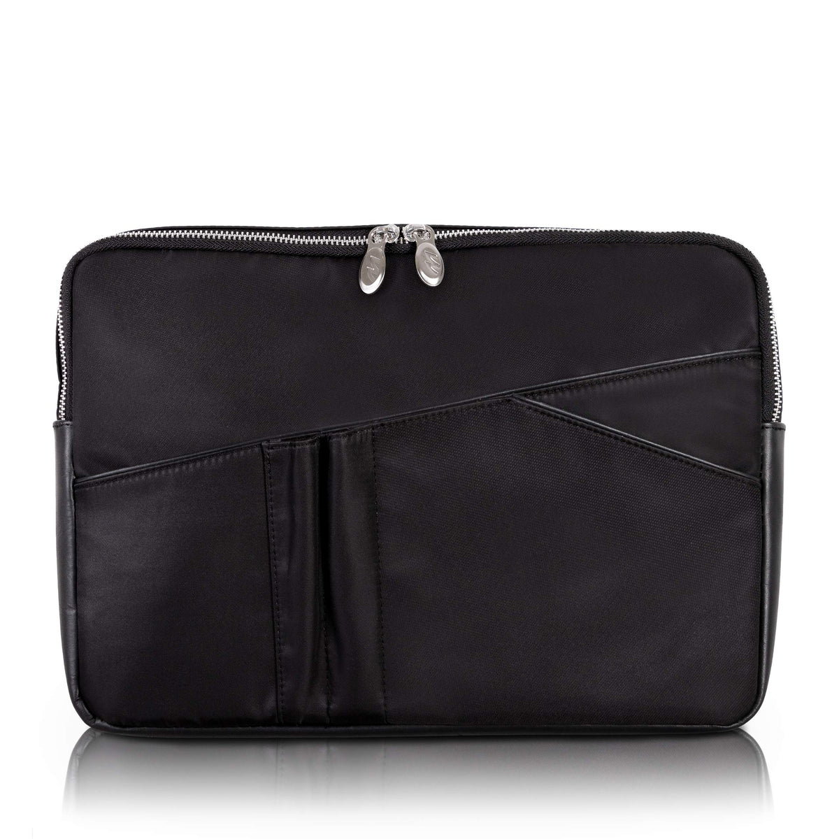 McKlein 18335 USA Crescent 14" Nylon Laptop Sleeve Black