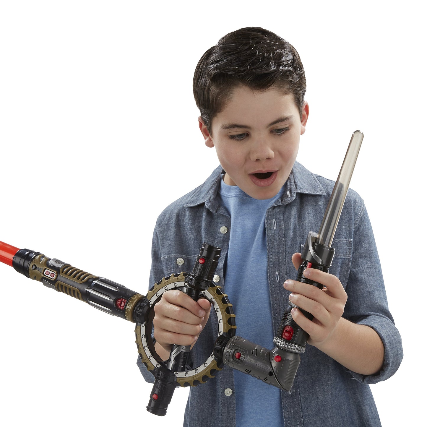Star Wars BladeBuilders Spin-Action Lightsaber