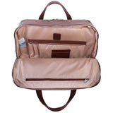 McKlein 18564 USA Harpswell 17" Nylon Dual Compartment Laptop Briefcase Khaki