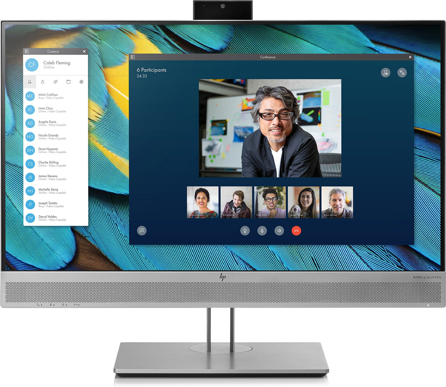 HP EliteDisplay E243m 23.8-Inch Screen LED-Lit Monitor Black/Silver (1FH48A8#ABA)
