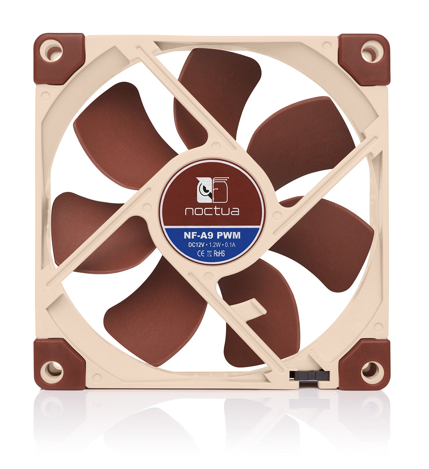 Noctua NF-A9 PWM, 4-Pin Premium Cooling Fan (92mm, Brown)