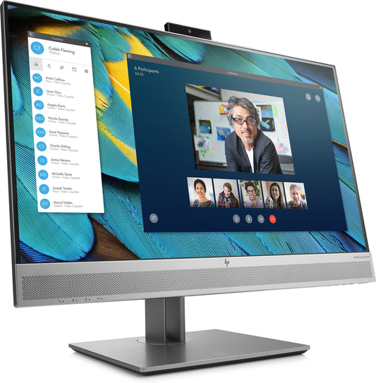 HP EliteDisplay E243m 23.8-Inch Screen LED-Lit Monitor Black/Silver (1FH48A8#ABA)