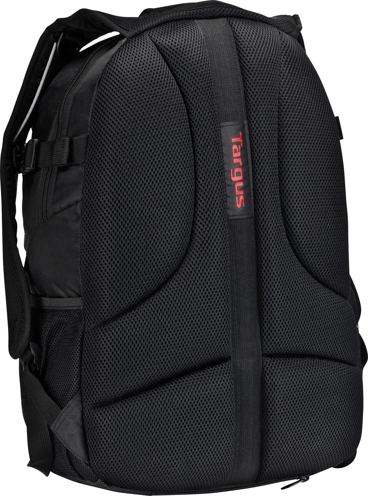 Targus Terra XL Business Travel Commuter with Laptop Sleeve Designed for 16-Inch Notebooks Backapck, Black/Red Accents (TSB226US)