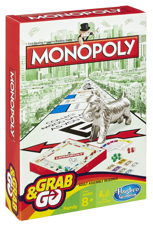 Hasbro Grab And Go Games Ast