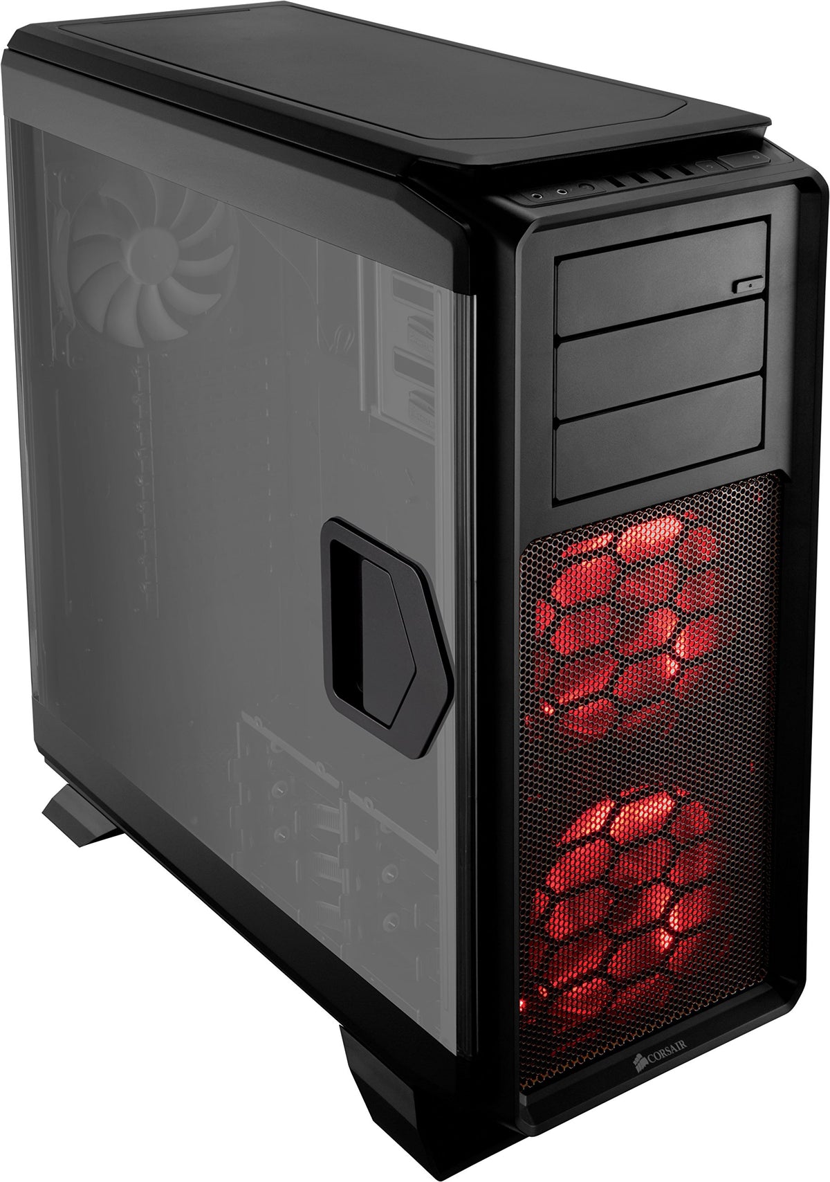 Corsair CC-9011073-WWCORSAIR Graphite 760T Full-Tower Case, Window, Hinged Side Panels - Black