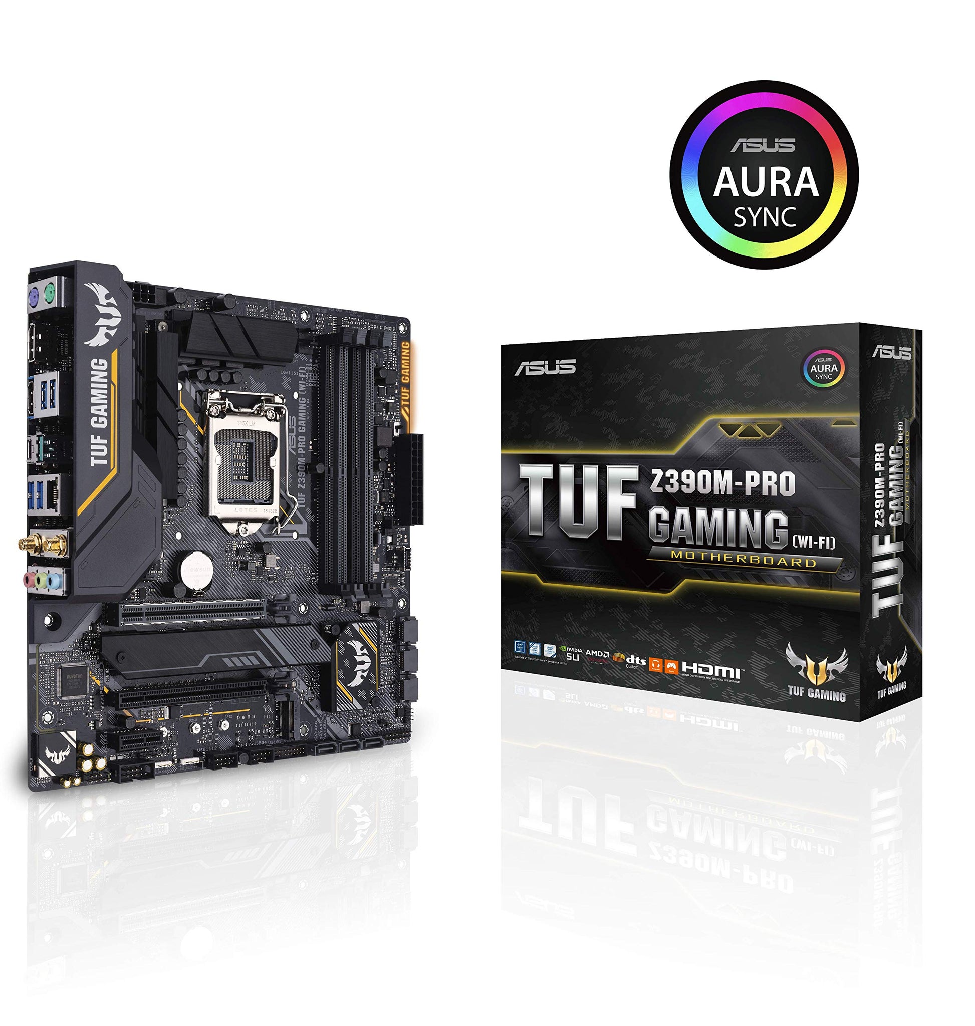 ASUS TUF Z390M-Pro Gaming (Wi-Fi) Motherboard LGA1151 (Intel 8th