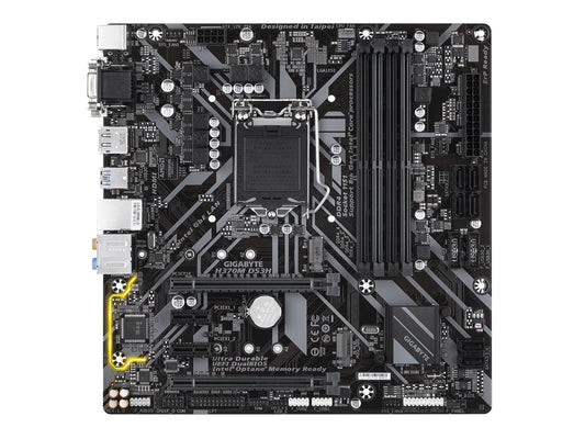 GIGABYTE H370M DS3H (LGA1151/Intel/H270/USB 3.1 Gen 1 (USB3.0) Type A Type C/Micro ATX/DDR4/Motherboard)