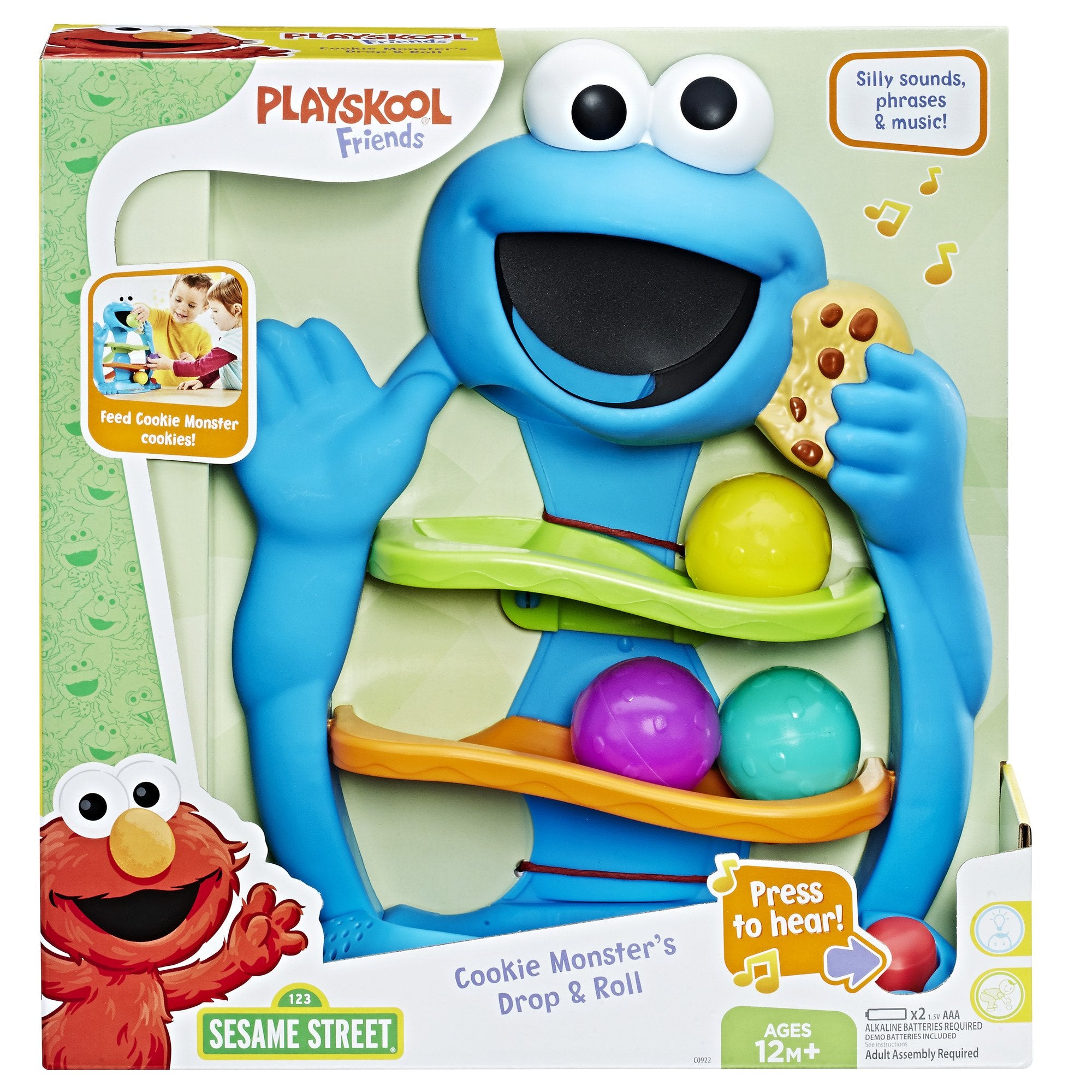 Sesame Street Playskool Friends Cookie Monster's Drop & Roll –  OneDealOutlet Featured Deals