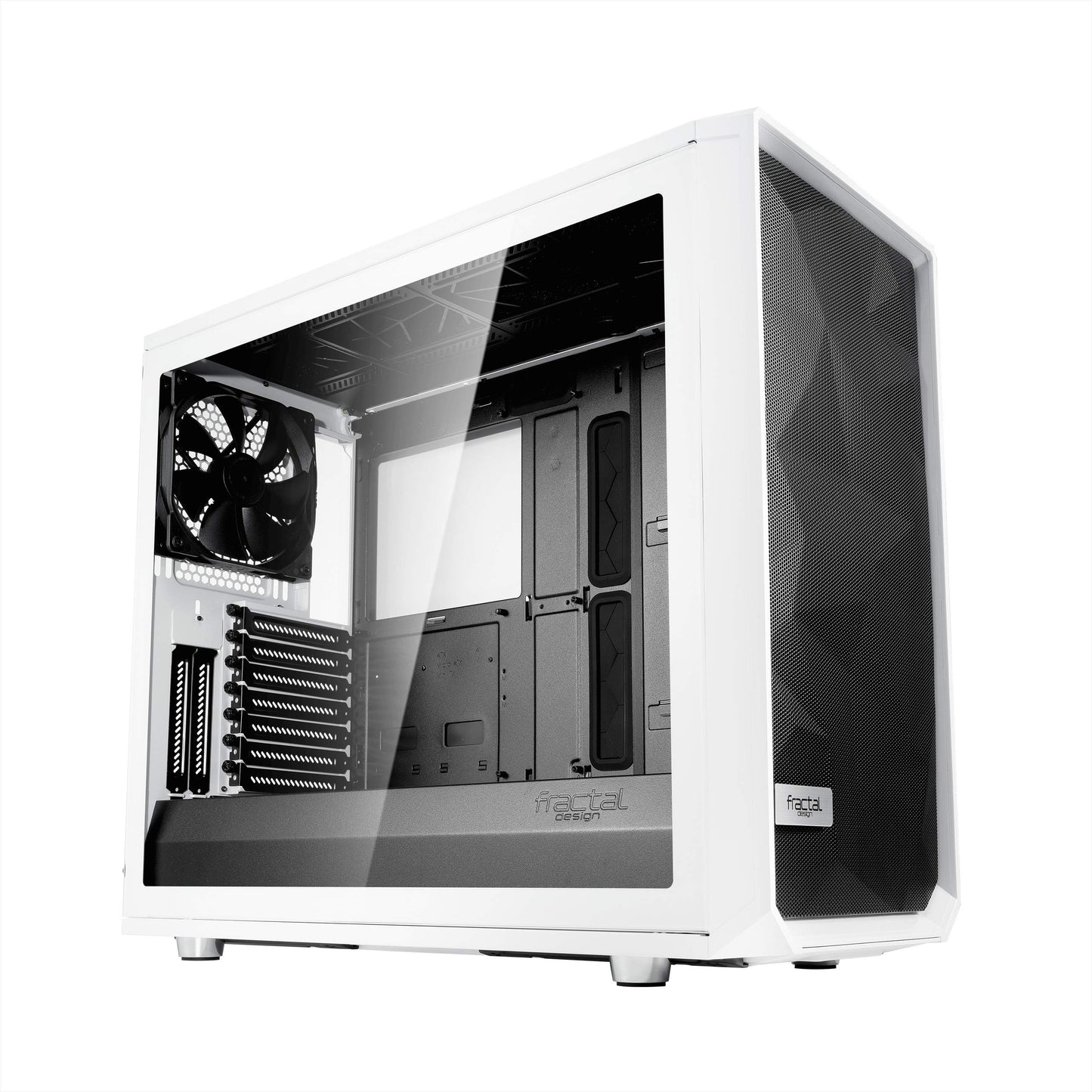 Fractal Design Meshify S2 White ATX Modular High-Airflow Tempered Glass Window Mid Tower Computer CaseFD-CA-MESH-S2-WT-TGC