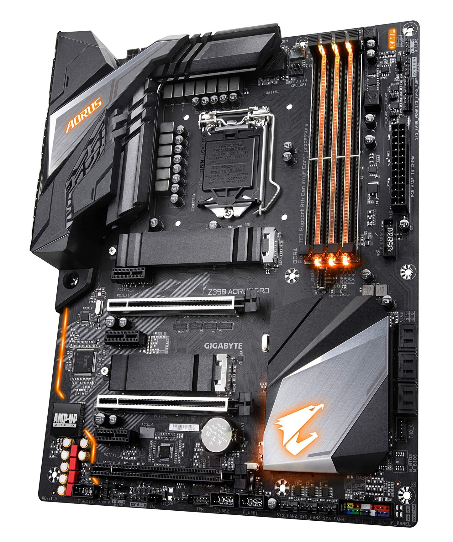 Gigabyte Z390 AORUS PRO (Intel LGA1151/Z390/ATX/2xM.2 Thermal Guard/Realtek ALC1220/RGB Fusion/Gaming Motherboard)