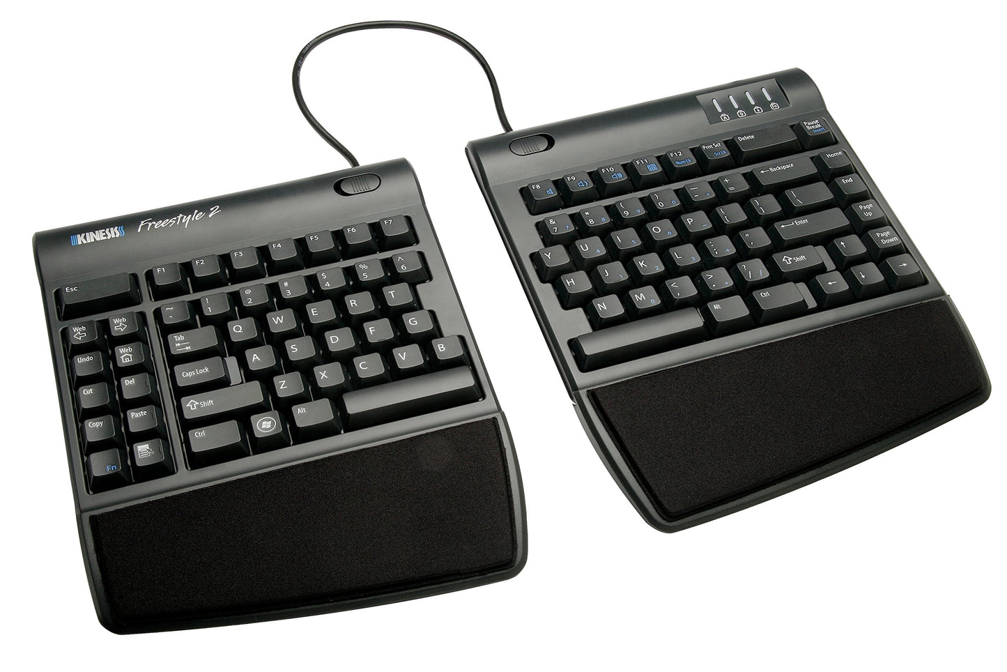 Kinesis Freestyle2 Palm Support Accessory Kit for Freestyle2 Keyboard, Black, Pa