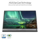 ASUS ZenScreen MB16ACM 15.6" Portable Monitor Full HD (1920 x 1080) IPS Eye Care USB Type-C Anti-Glare Screen