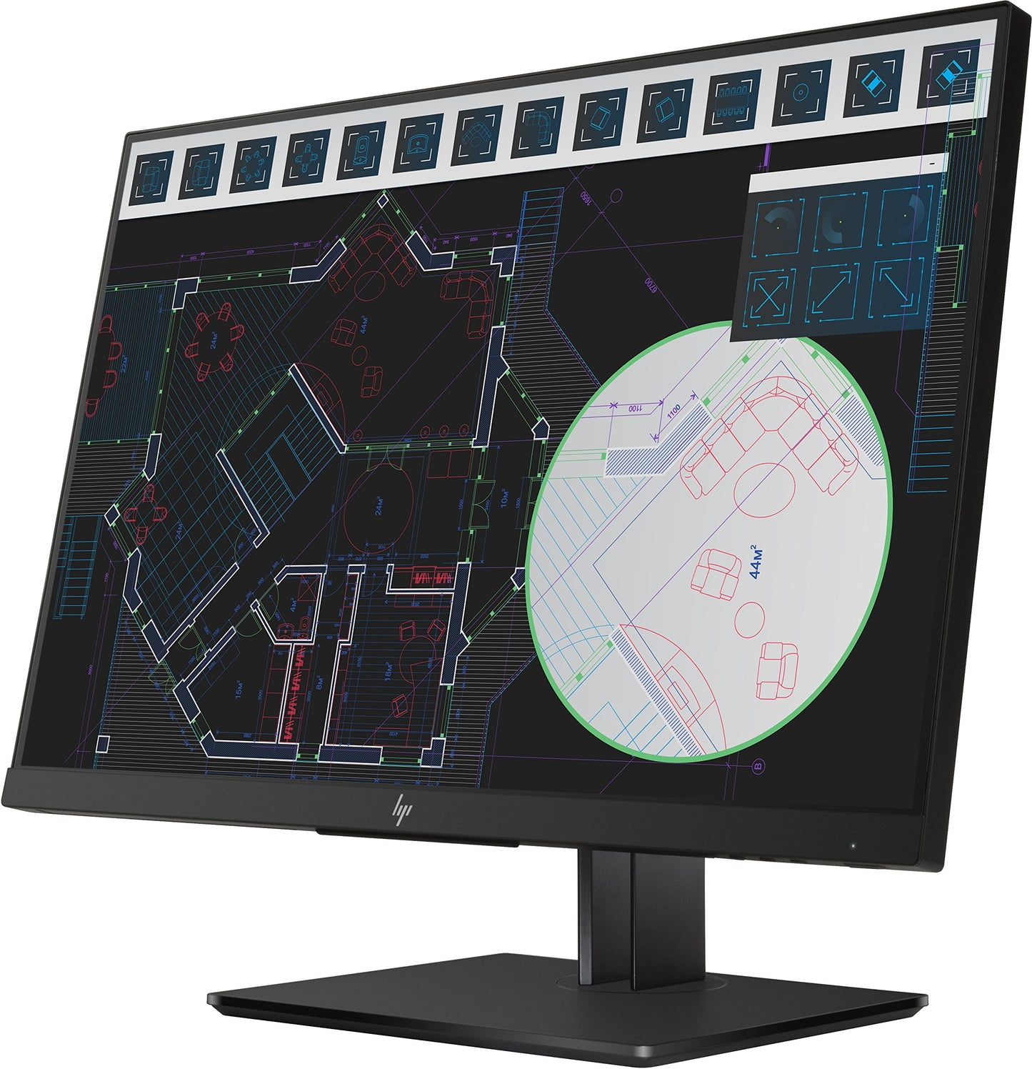 HP ZASOT Business Z24i G2 24" LED LCD Monitor - 16:10-5 ms GTG