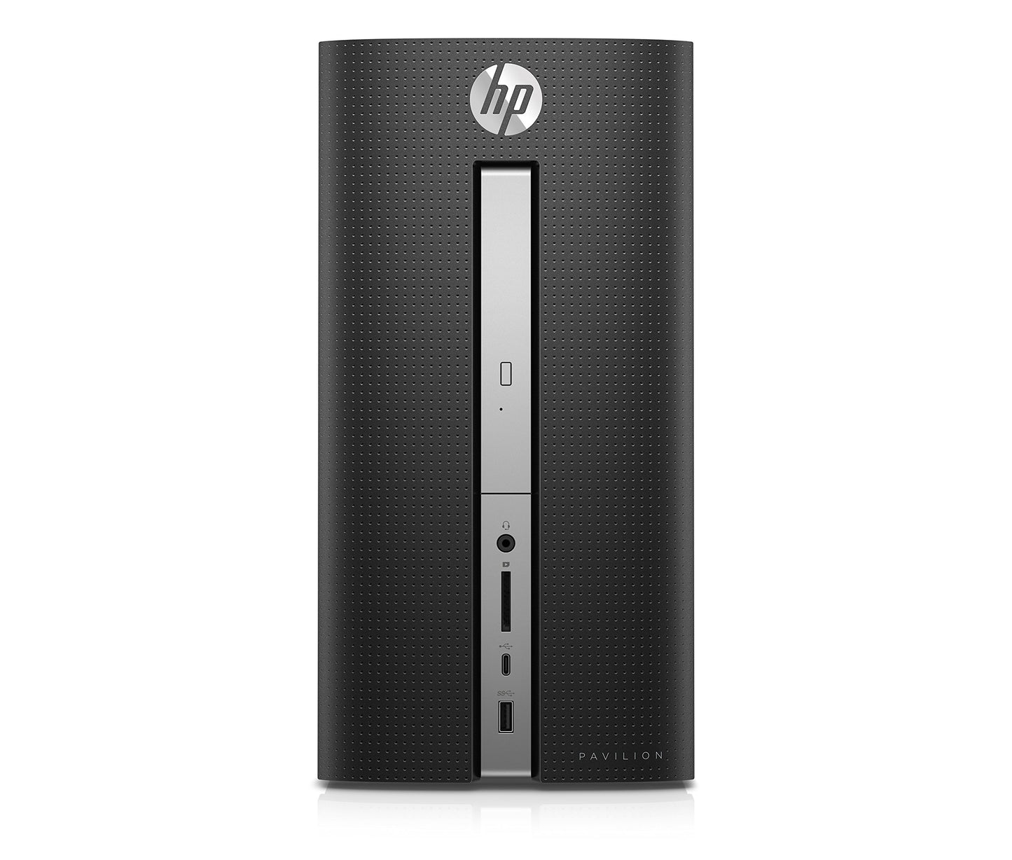 HP Pavilion Desktop Computer, Intel Core i5-7400, 8GB RAM, 1TB Hard Drive, 16GB Intel Optane, Windows 10 (570-p050, Black)