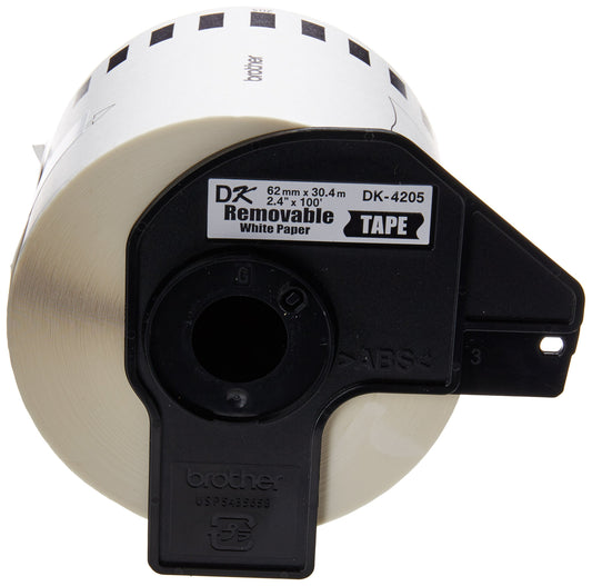Brother Length Removable Paper Tape for Ql500 Ql550 Ql570 Ql650td