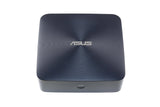 Pre-owned ASUS VivoMini Barebones Mini PC with Intel Core i7-7500U & Integrated 4K UHD Graphics, Midnight Blue (UN65U-M178M)