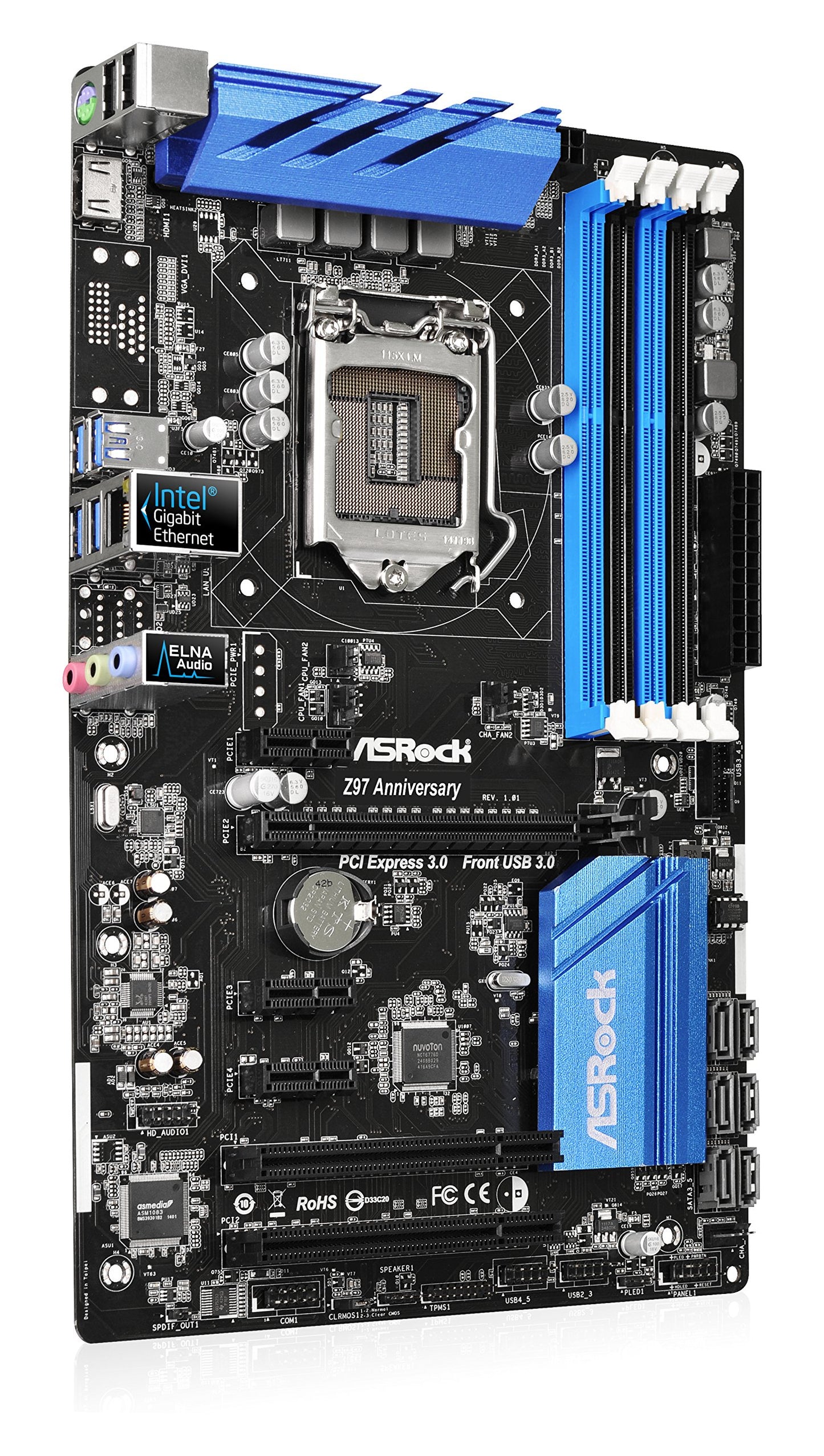ASRock ATX DDR3 1066 LGA 1150 Motherboard Z97 Anniversary