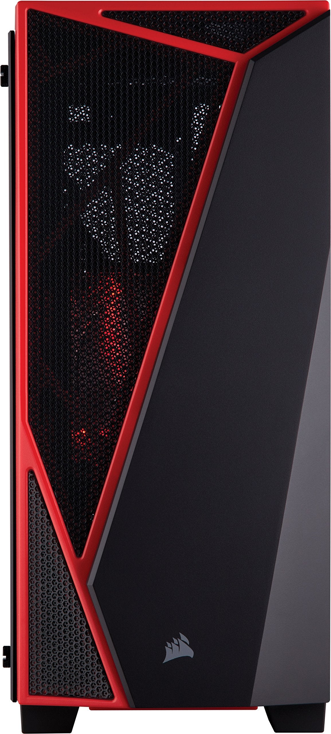 CORSAIR Carbide SPEC-04 Mid-Tower Gaming Case, Tempered Glass- Red