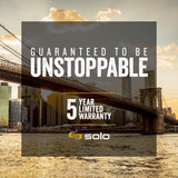 Solo Premium Leather 16" Laptop Briefcase, Espresso, D535-3