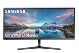 Samsung 34-Inch SJ55W Ultrawide Gaming Monitor (LS34J550WQNXZA) – 75Hz Refresh, WQHD Computer Monitor, 3440 x 1440p Resolution, 4ms Response, FreeSync, Split Screen, HDMI, Black