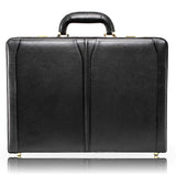 McKleinUSA 80455 Lawson Leather Attache Case, Black