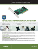D-Link DFE-530TX+, Fast Ethernet PCI Adapter with Wake on LAN and DMI
